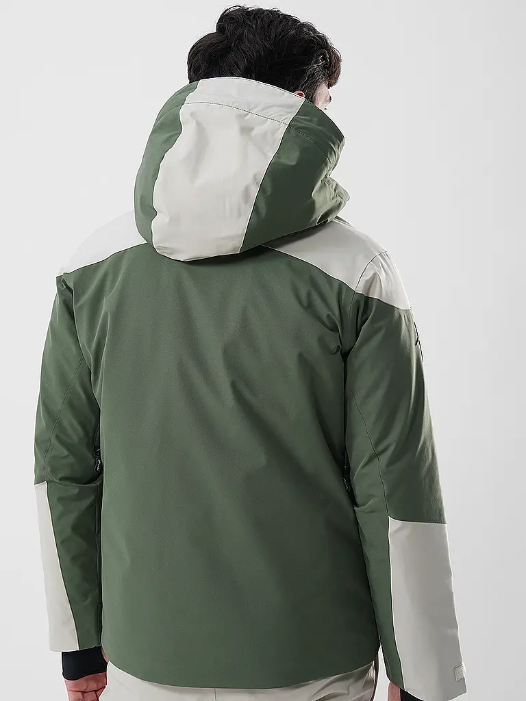 Giacca Sci Phenix Line Switch Jkt Verde Oliva Bianco - immagine 3