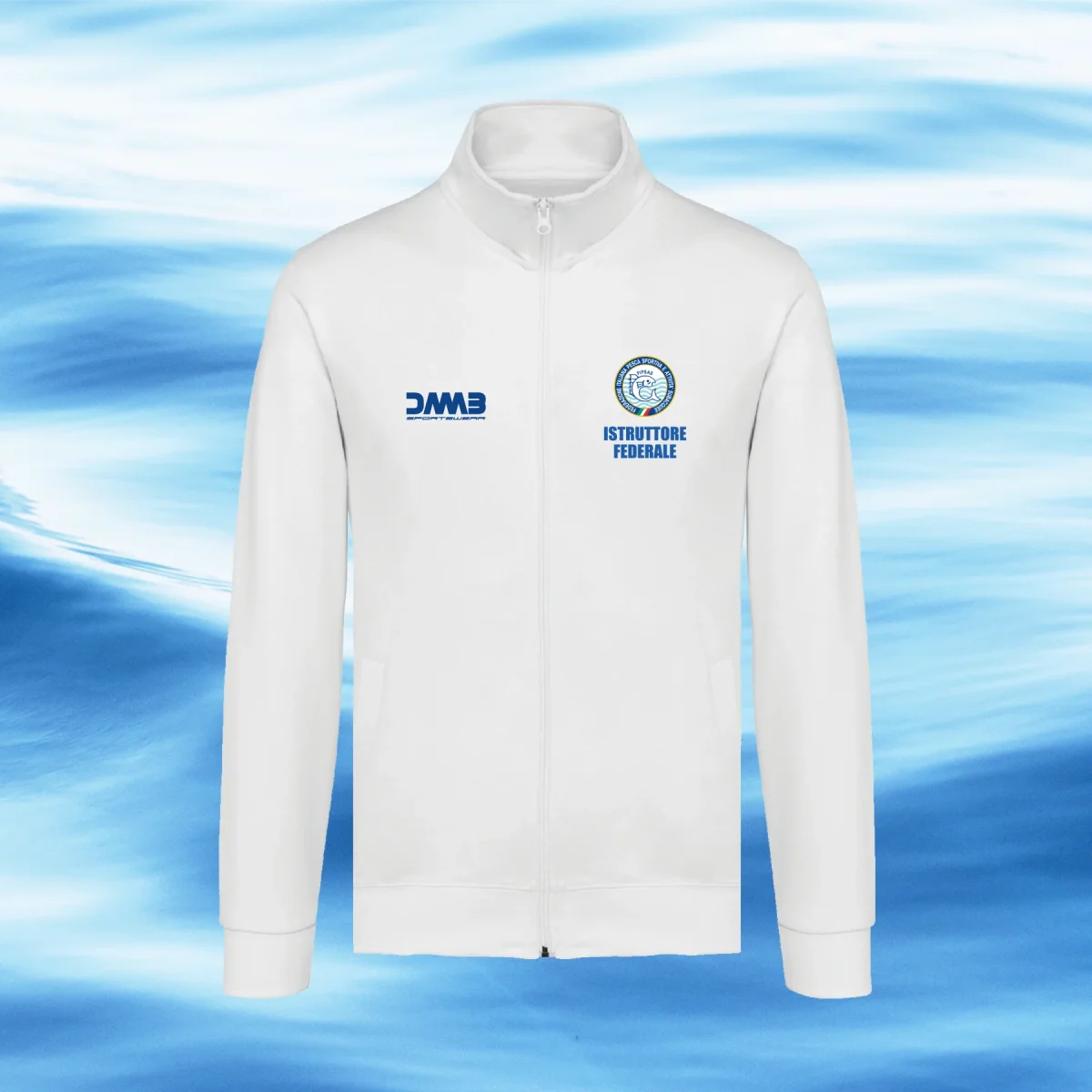 IF - FELPA FULL ZIP ISTRUTTORE FEDERALE - immagine 2