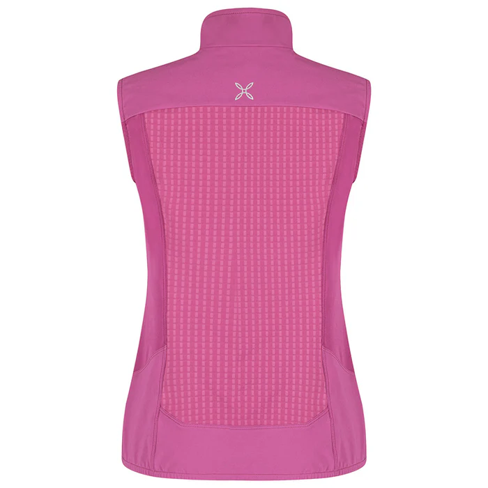 Gilet Trekking Donna Montura Seed Vest Hybrid Softshell - immagine 3