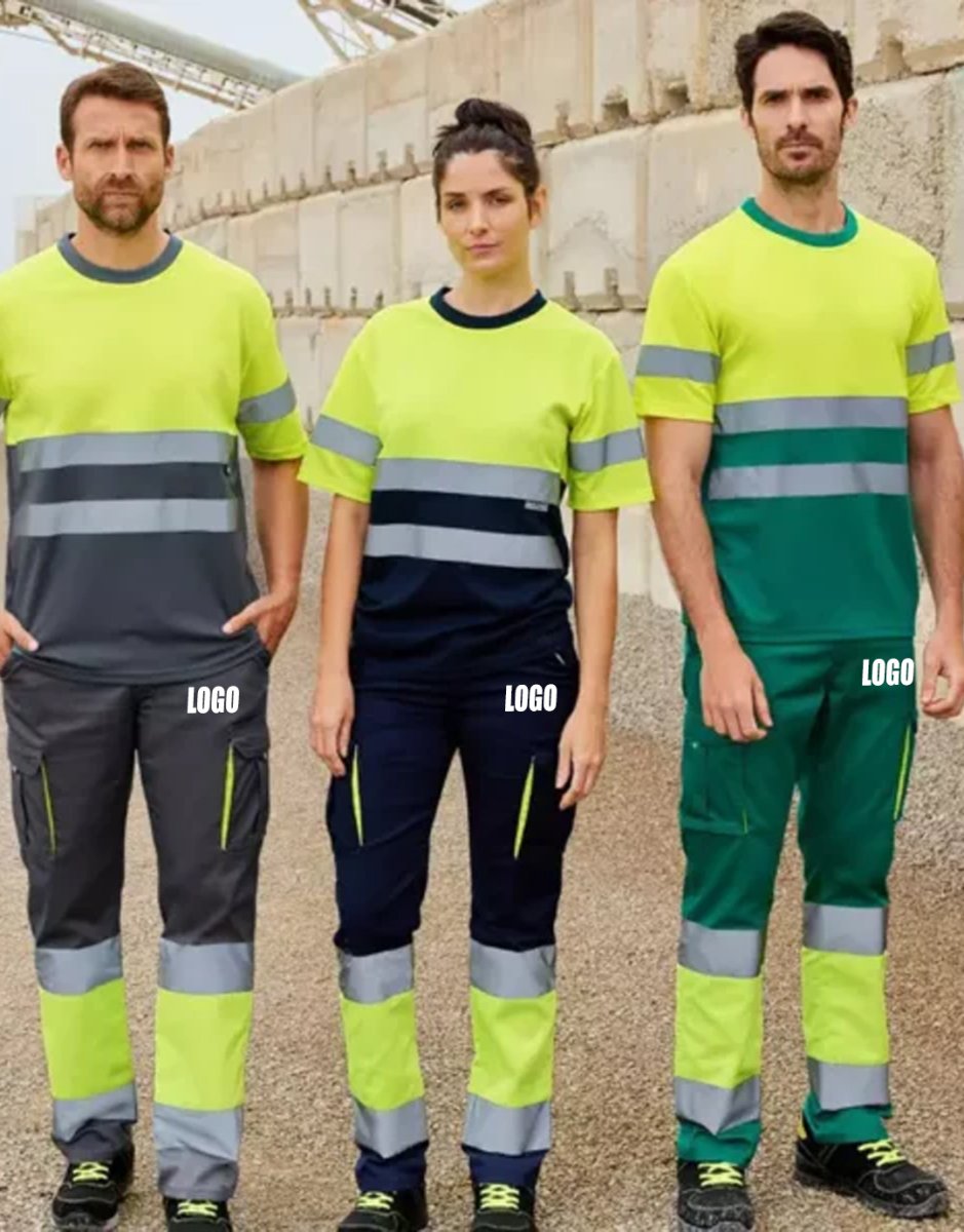 PANTALONI STRETCH BICOLORE MULTITASCHE 303002S - immagine 2