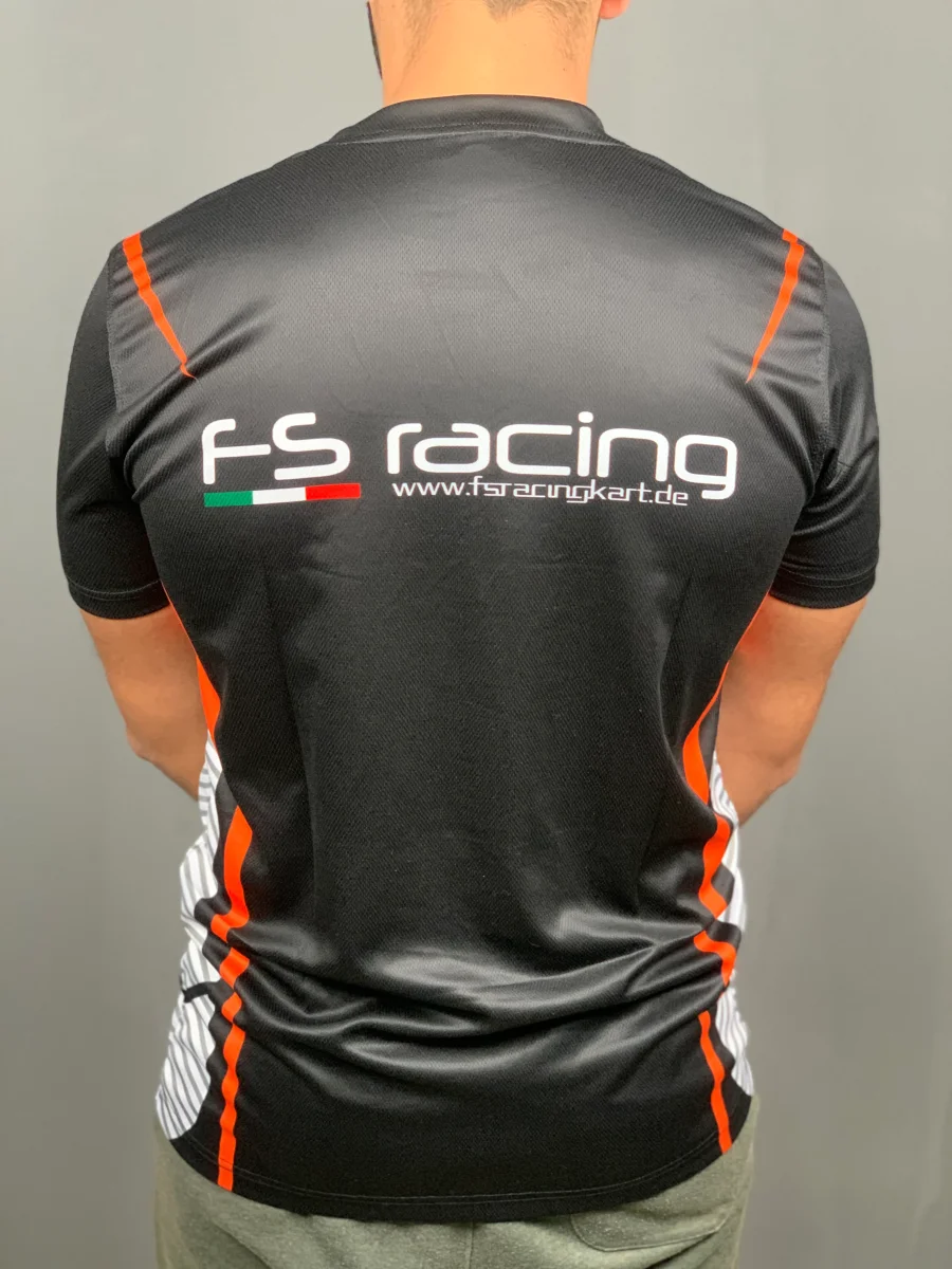T shirt stampata in sublimazione personalizzabile abbigliamento team