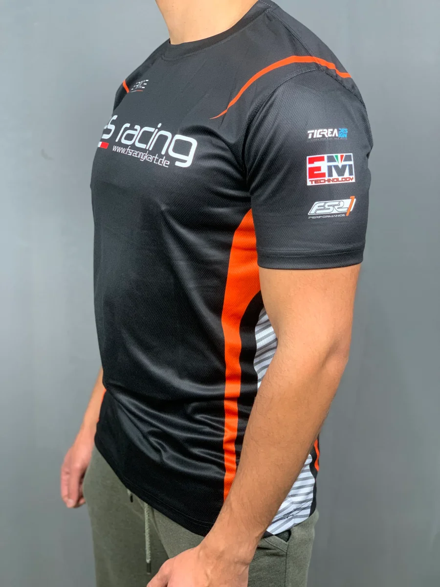 T shirt stampata in sublimazione personalizzabile abbigliamento team - immagine 4